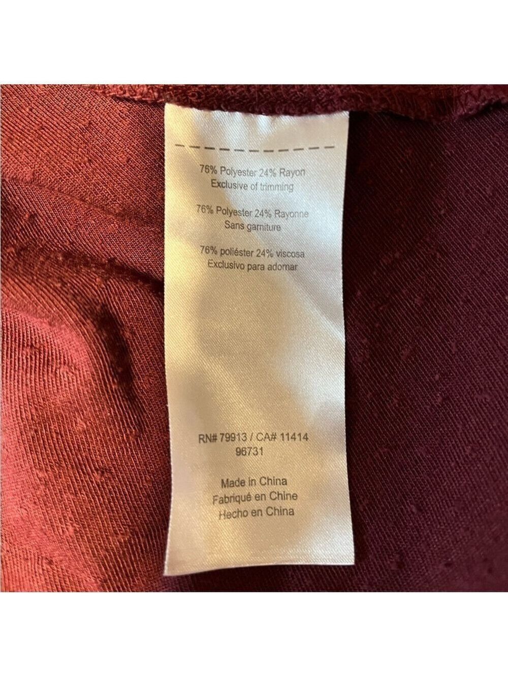 Motherhood Maternity peplum top Small - Picture 5 of 5